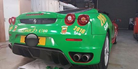 PICS: A Mayo GAA fan has done something incredible to his Ferrari