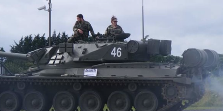 PICS: Have a bit of spare cash? You can use it to buy this tank on Done Deal
