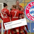 Bayern Munich perfectly shut down this sexist troll on Twitter