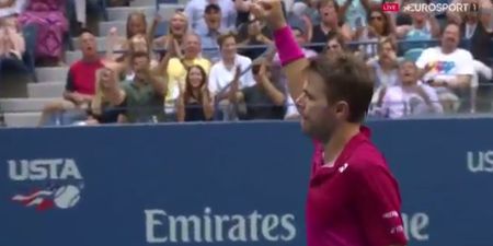 WATCH: One of the greatest points ever as Stan Wawrinka shocks Novak Djokovic in US Open final