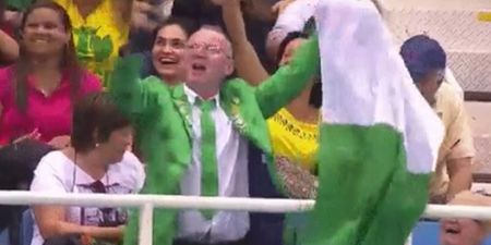 WATCH: Ellen Keane’s Dad was the proudest man in Rio after she qualified for tonight’s final