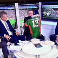 VIDEO: Joe Brolly promised to wear a Mayo jersey on The Sunday Game for a lovely reason