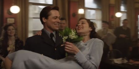 The person who chose today to drop this Brad Pitt/Marion Cotillard trailer is a marketing genius