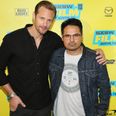 PICS: Hollywood stars Alexander Skarsgard and Michael Pena were on the pints in Dublin today