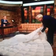 TWEETS: The reaction to an absolutely bizarre bed making segment on The Late Late Show
