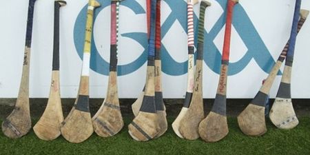 PIC: Camogie player breaks arm in second minute of county final, plays on for full match
