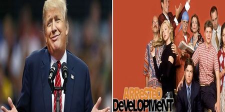 WATCH: Donald Trump comes out on the wrong side of a fact check in brilliant Arrested Development parody
