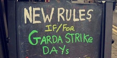 PIC: These are the new rules for the pub if, or when, the Gardaí go on strike