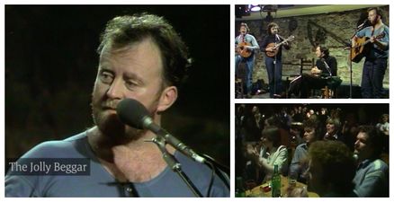 EXCLUSIVE VIDEO: Watch previously unreleased footage of a young Christy Moore and Planxty performing The Jolly Beggar