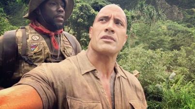 The Rock played an ace Halloween prank on Kevin Hart this weekend