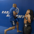 WATCH: Eddie Alvarez took great joy in mocking Conor McGregor in latest UFC embedded