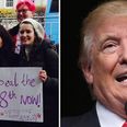 PICS: Actress Ellen Page was in Dublin to support a Repeal the 8th rally and protest against Trump