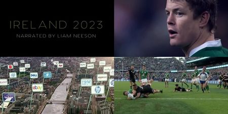 WATCH: Liam Neeson voices inspirational video for Ireland’s 2023 Rugby World Cup bid