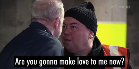 We mixed 50 Shades subtitles with Fair City, and the results are very sexy