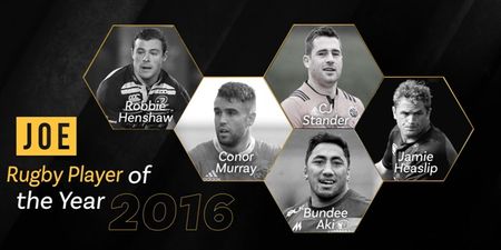 JOE Men of the Year Awards: Rugby Player of the Year