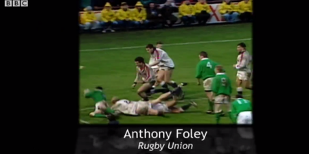 WATCH: BBC pay tribute to Anthony Foley at Sports Personality of the Year Awards