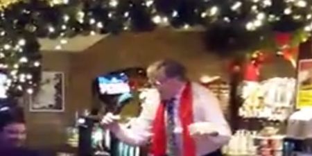 WATCH: This dancing barman in Cavan will fill you with Christmas cheer