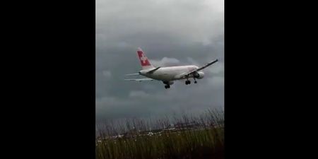 VIDEO: Scary moment as plane fails to land at Dublin Airport during Storm Barbara