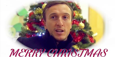 WATCH: Mark Noble could not look more fed up in West Ham’s Christmas message if he tried