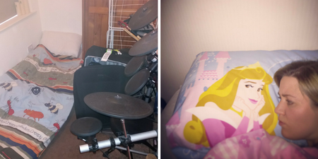 People going home for Christmas are sharing their ridiculous sleeping arrangements