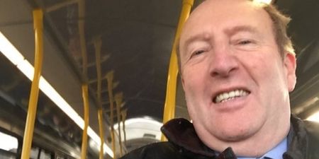 Shane Ross took a bus to work today, tweeted about it, and the responses were as cold as ice