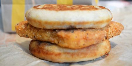 Stop everything because McDonald’s has invented a chicken breakfast sandwich