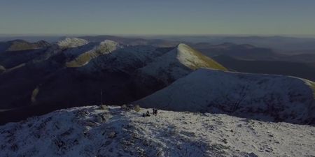 WATCH: Drone video captures the majesty of Ireland’s highest mountain on a beautiful winter’s day