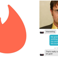 PICS: Girl brilliantly uses quotes from The Office on unsuspecting Tinder match