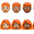 Ginger emojis have finally arrived