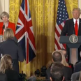 WATCH: People are praising a BBC journalist for her blunt questions to Theresa May and Donald Trump