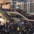 WATCH: Defiant scenes in US airports as thousands of citizens protest Trump’s Muslim Ban