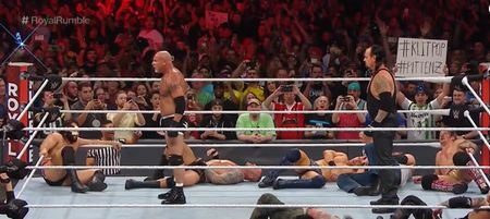 The winners and losers at the WWE Royal Rumble last night [SPOILERS]