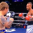 WATCH: Quade Cooper smashed his out-of-shape opponent in a boxing match this morning