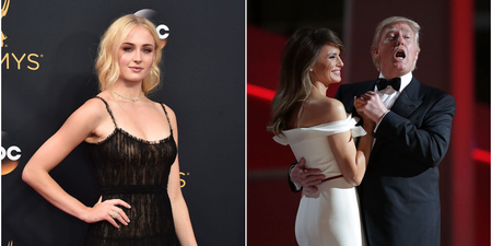 Game of Thrones actress Sophie Turner has brutally lashed out at Donald and Melania Trump