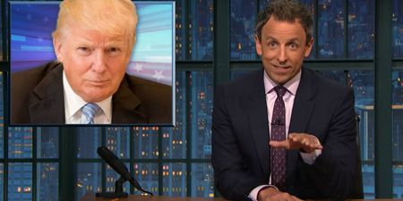 WATCH: Comedian Seth Meyers goes in on Trump’s abuse of power for a full ten minutes