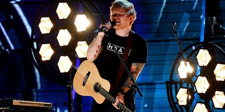 WATCH: Everyone was blown away by Ed Sheeran’s performance at the Grammys last night