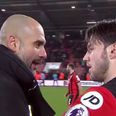Harry Arter reveals what Pep Guardiola said to him on the pitch last night