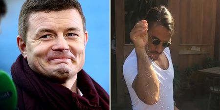 PIC: Try not to be jealous, but Brian O’Driscoll met Salt Bae this evening