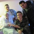 WATCH: Connacht rugby players visit Galway hospice for Valentine’s Day