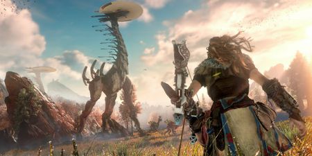 WATCH: No words but lots of robot dinosaurs in the launch trailer for Horizon: Zero Dawn