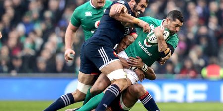 Twitter reaction as Ireland lead France by a point at half-time