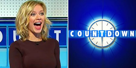 Rachel Riley picks out a very rude letter combination on Countdown