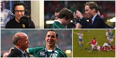 Paddy Wallace reveals what Prince William said to him the day Ireland won the Grand Slam