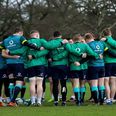 Just the one change in the Ireland squad to face Wales