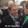 WATCH: Enda Kenny gives news reporter in Philadelphia a lesson in how to say ‘Taoiseach’