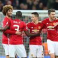 The reaction to Marouane Fellaini coming on after Herrera was sent off is exactly how you’d expect