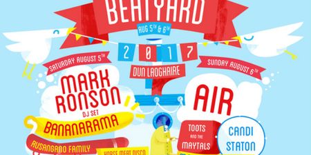 Mark Ronson and AIR headlining Dublin festival The Beatyard this August
