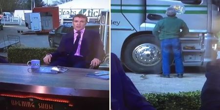 WATCH: Punter filmed draining the spuds during this morning’s coverage of Cheltenham