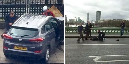 Reports that a car on Westminster Bridge ‘has mowed down at least 5 people’