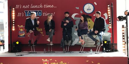 WATCH: Check out the highlights from Tayto’s week of celebrity lunchtime events